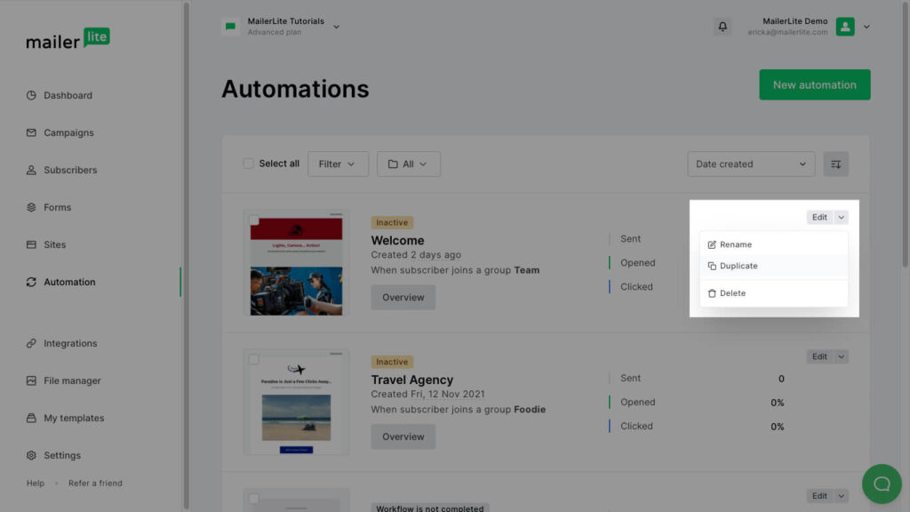 MailerLite Review: The Best Way To Stacks Up for Email Campaigns and Automation MailerLite Review automation workflows